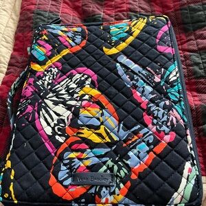 Vera Bradley Iconic Tablet Tamer/Organizer - Butterfly Flutter Pattern - NWT